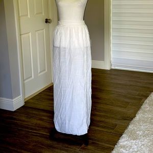 NWT White Bikini Cover-Up